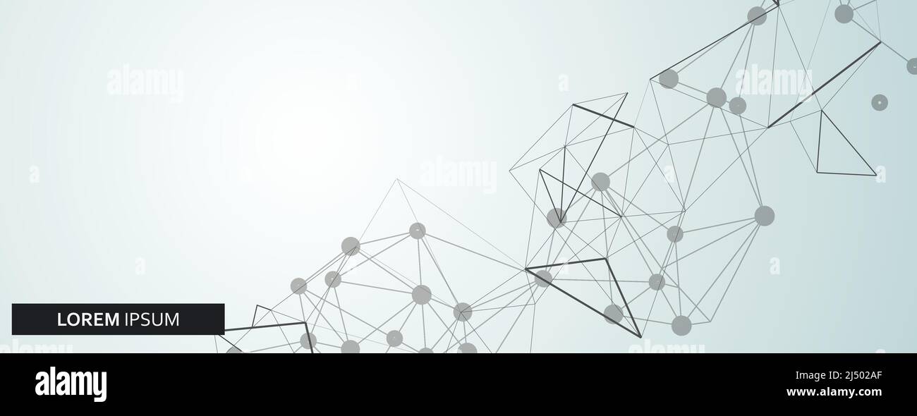 Modern pattern. Abstract modern print. Communication network. Graphic