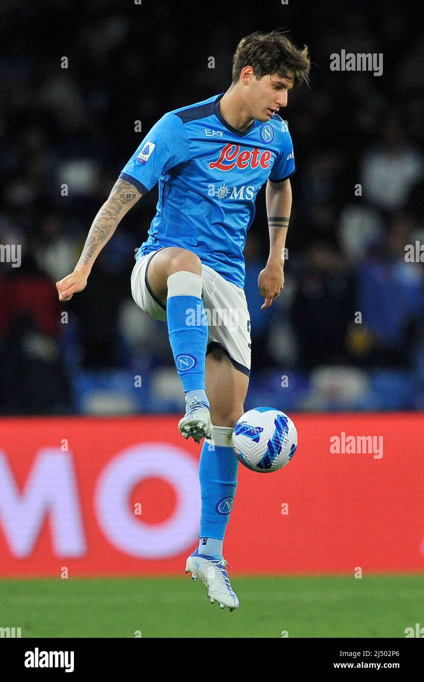 Alessandro Zanoli player of Napoli, during the match of the Italian