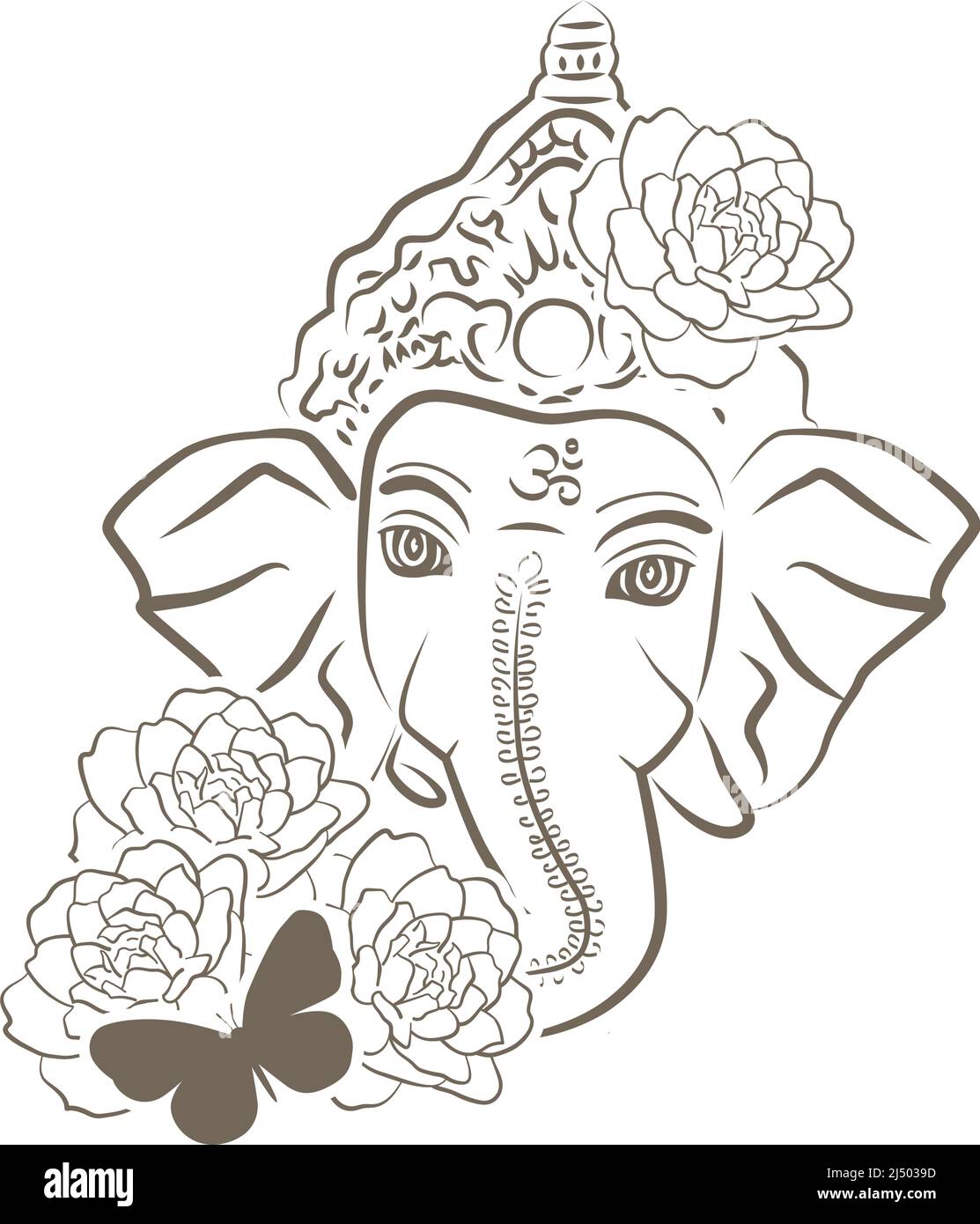 Lord Ganesha, vector Stock Vector Image &amp; Art - Alamy