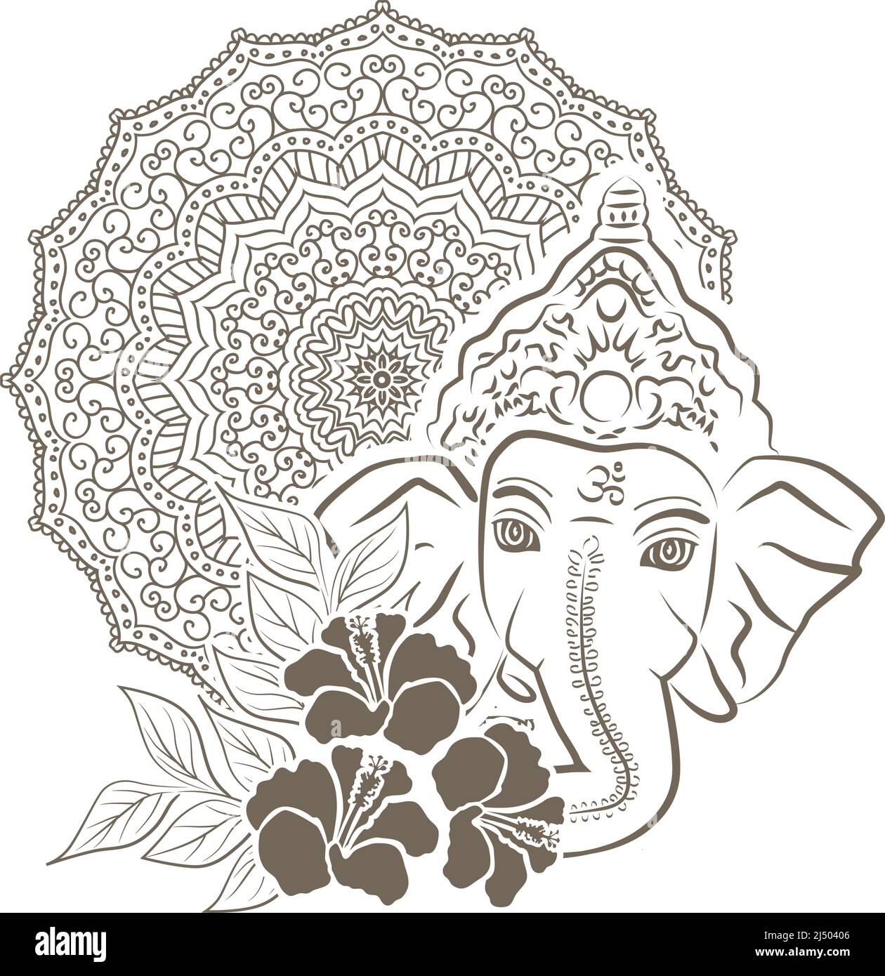 Lord Ganesha, vector Stock Vector Image &amp; Art - Alamy