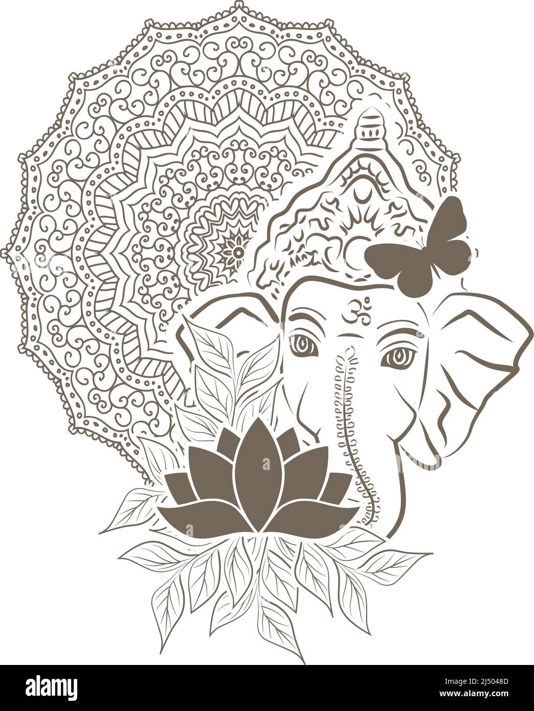 Lord Ganesha, vector Stock Vector Image &amp; Art - Alamy