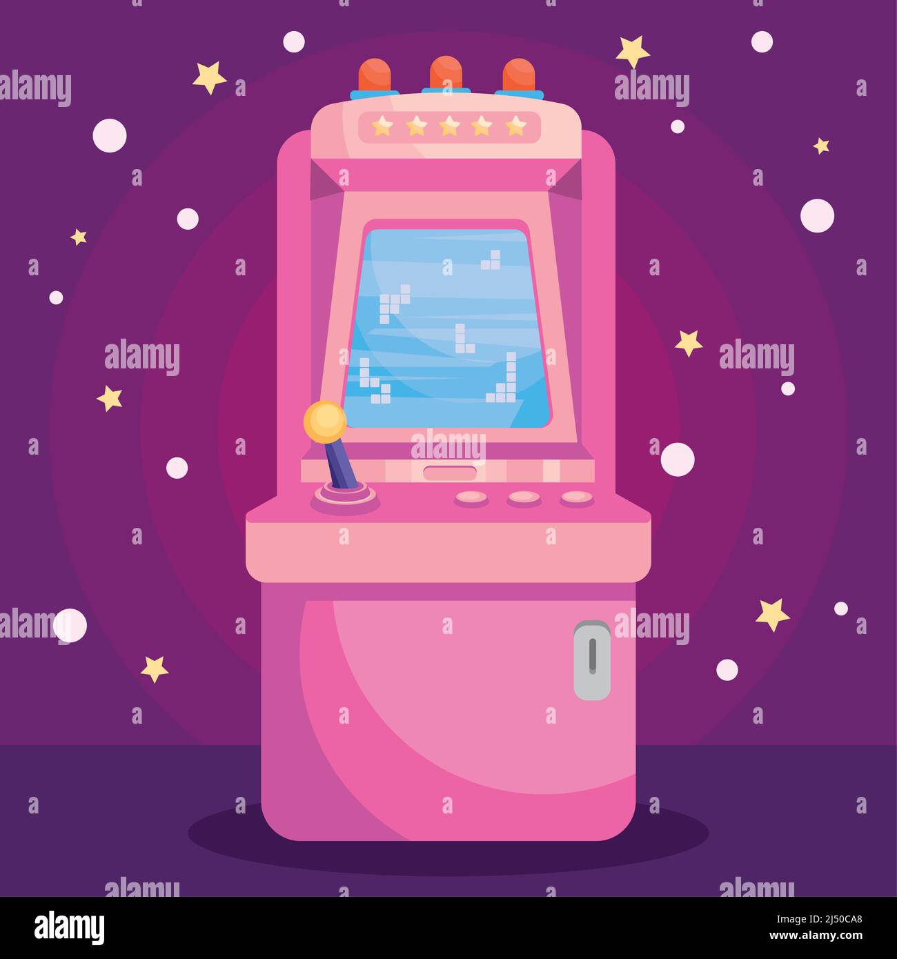 arcade machine illustration Stock Vector Image & Art Alamy