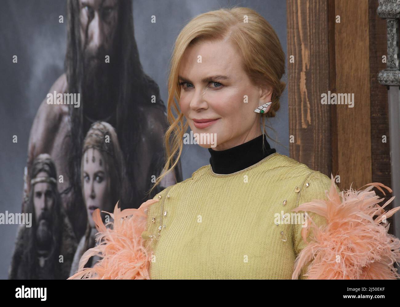 Los Angeles, USA. 18th Apr, 2022. Nicole Kidman arrives at THE NORTHMAN