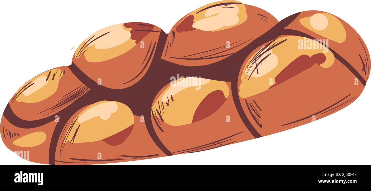 flat bread bun illustration Stock Vector Image & Art Alamy