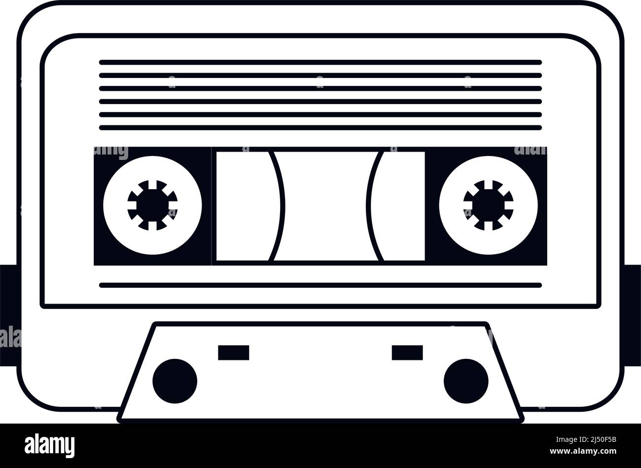 cassette retro device Stock Vector Image & Art - Alamy