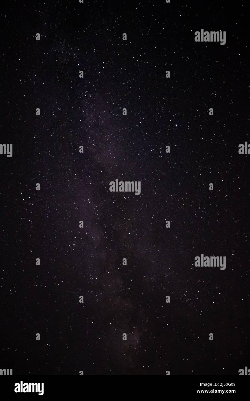 Starry sky with Milky Way Stock Photo - Alamy