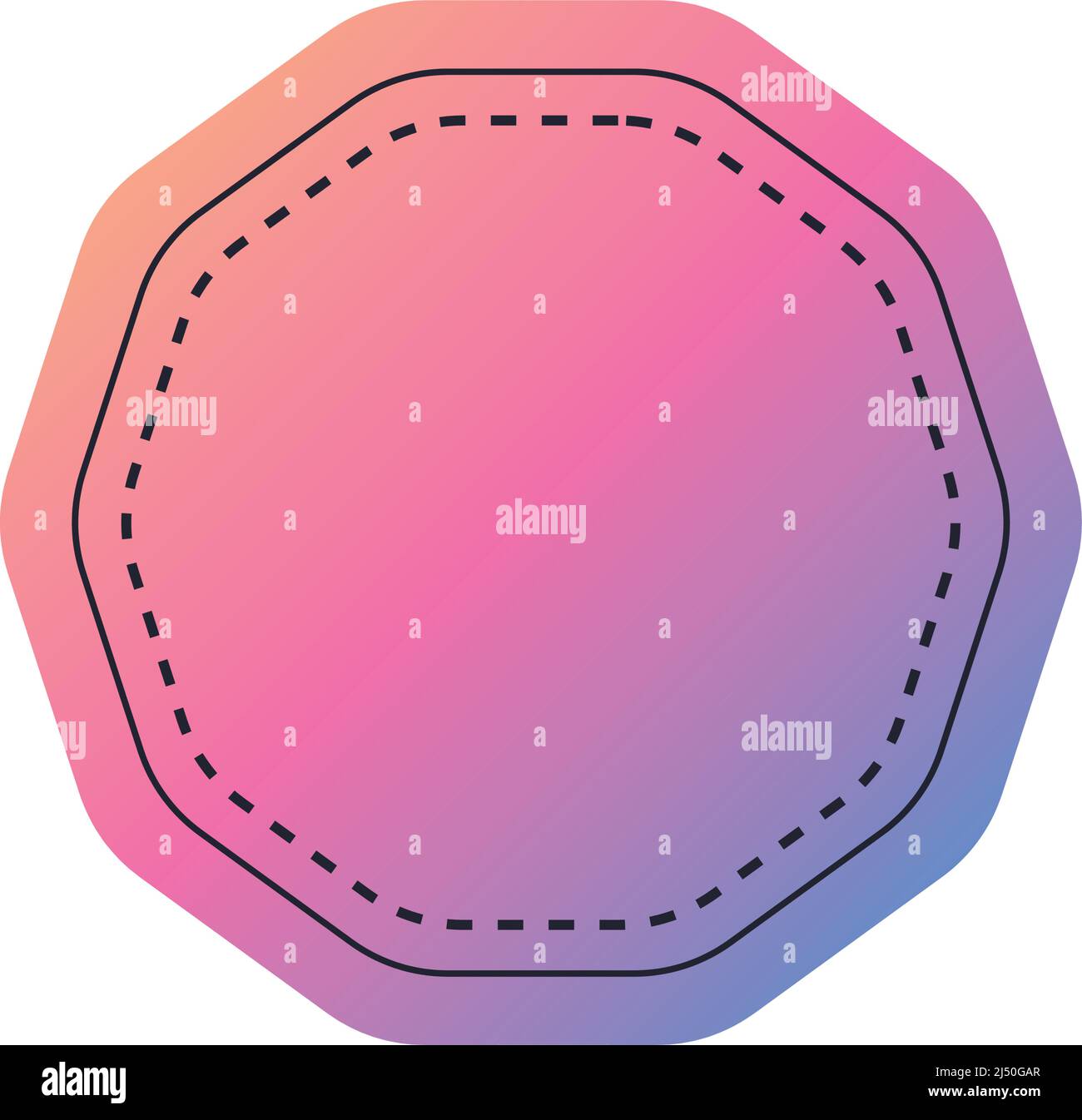 Flat holographic tag design hi-res stock photography and images - Alamy