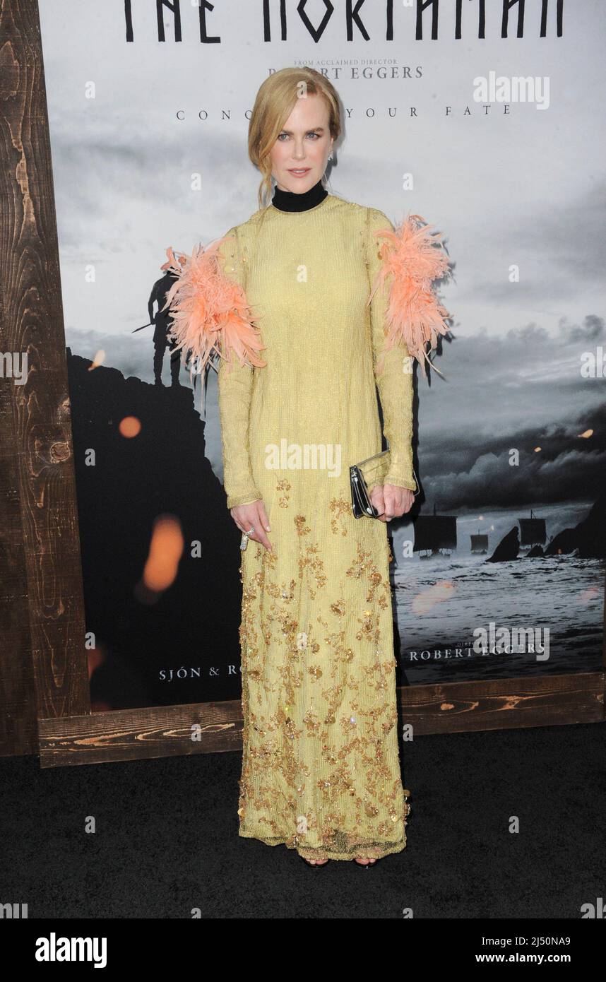 Los Angeles, CA. 18th Apr, 2022. Nicole Kidman at arrivals for THE