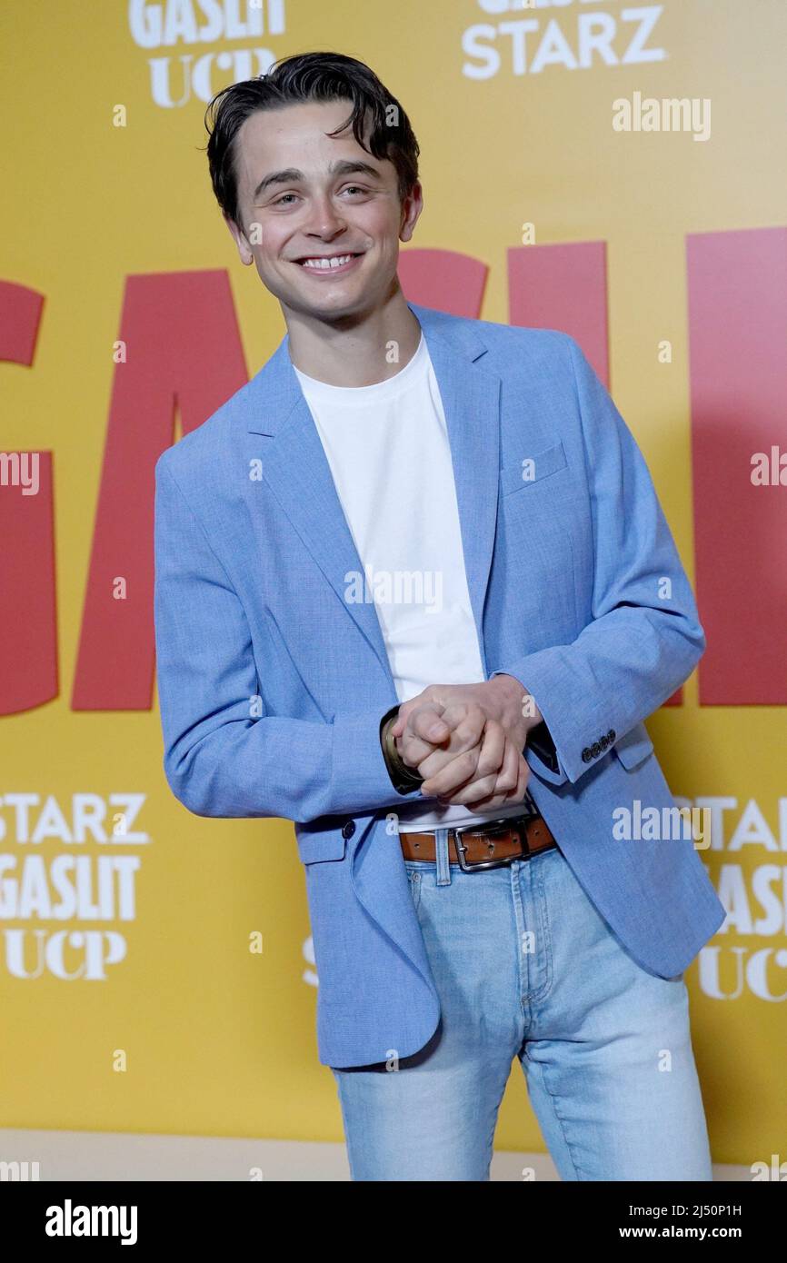 New York, NY, USA. 18th Apr, 2022. Ben Ahlers at arrivals for GASLIT