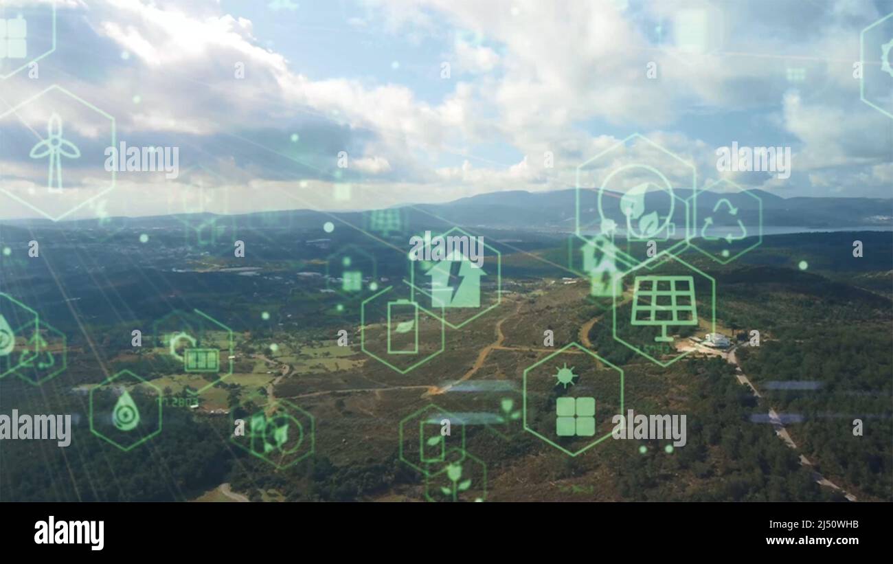Environmental technology concept. Sustainable development goals. SDGs ...