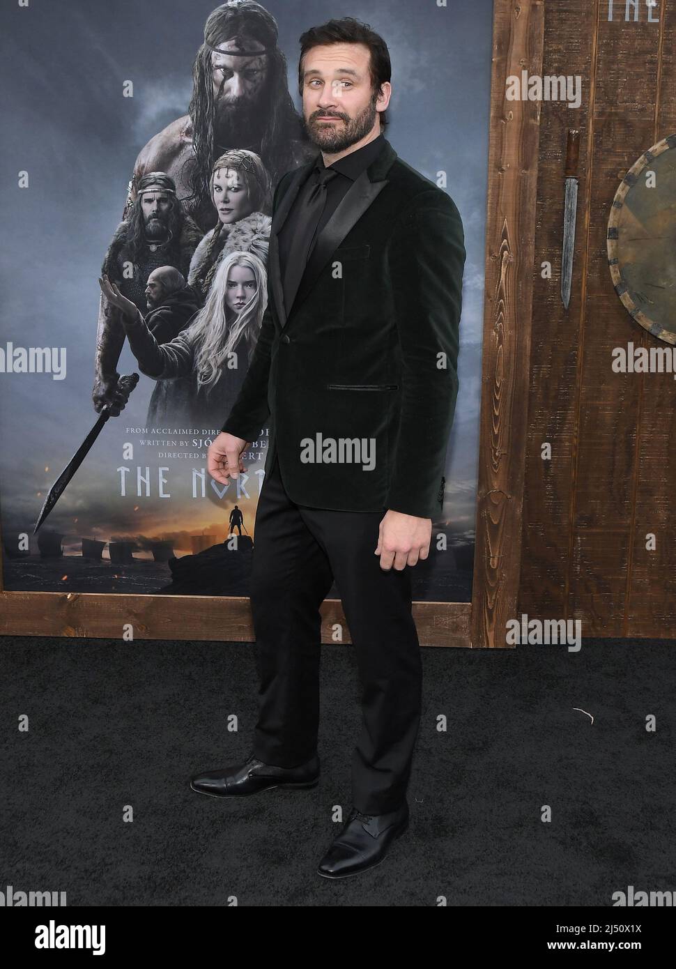 Los Angeles, USA. 18th Apr, 2022. Clive Standen arrives at THE NORTHMAN Los  Angeles Premiere held at the TCL Chinese Theatre in Hollywood, CA on  Monday, ?April 18, 2022. (Photo By Sthanlee