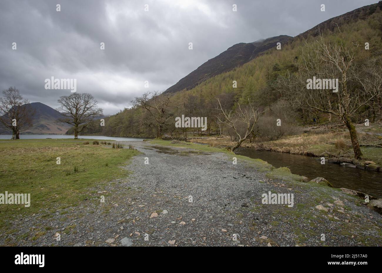 Landscape Images at the Lake District National Park in Cumbria - United Kingdom Stock Photo