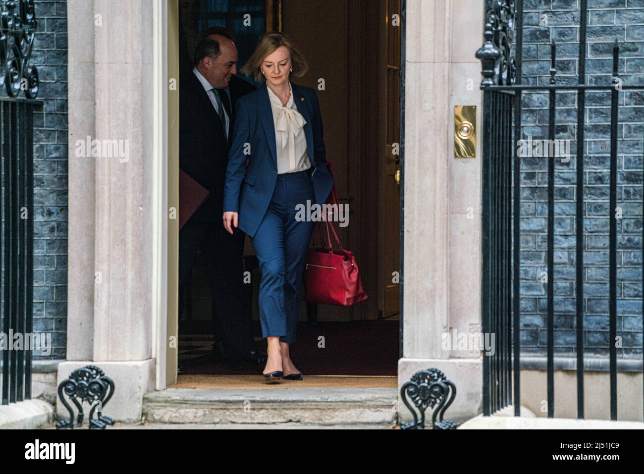LONDON, UK. 19 April, 2022 . Elizabeth Truss Secretary of State for