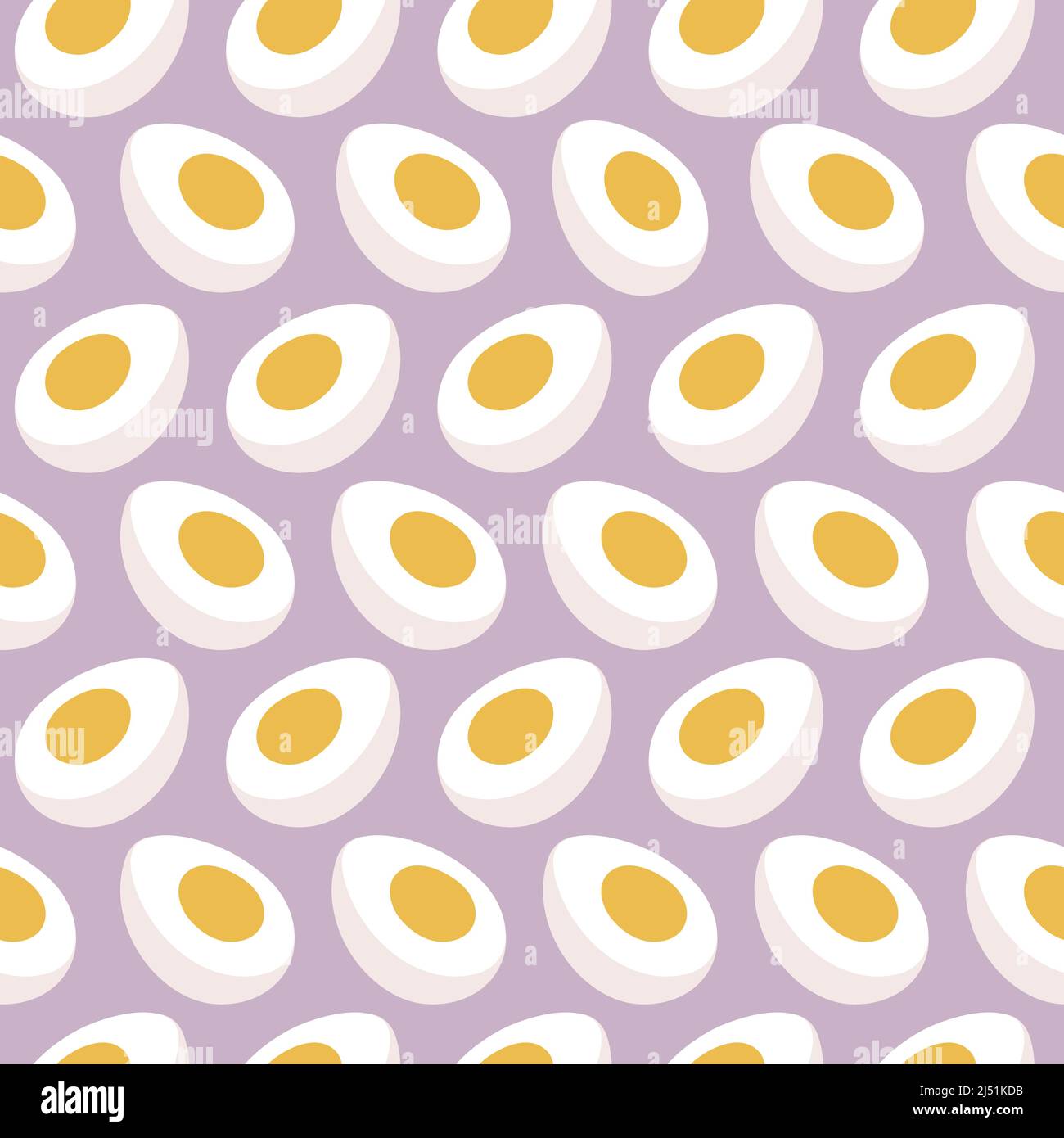 Wallpaper with fried egg pattern Stock Vector Images - Alamy