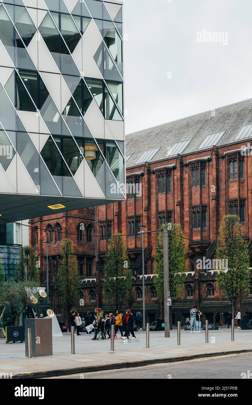 City centre of Manchester, UK Stock Photo - Alamy