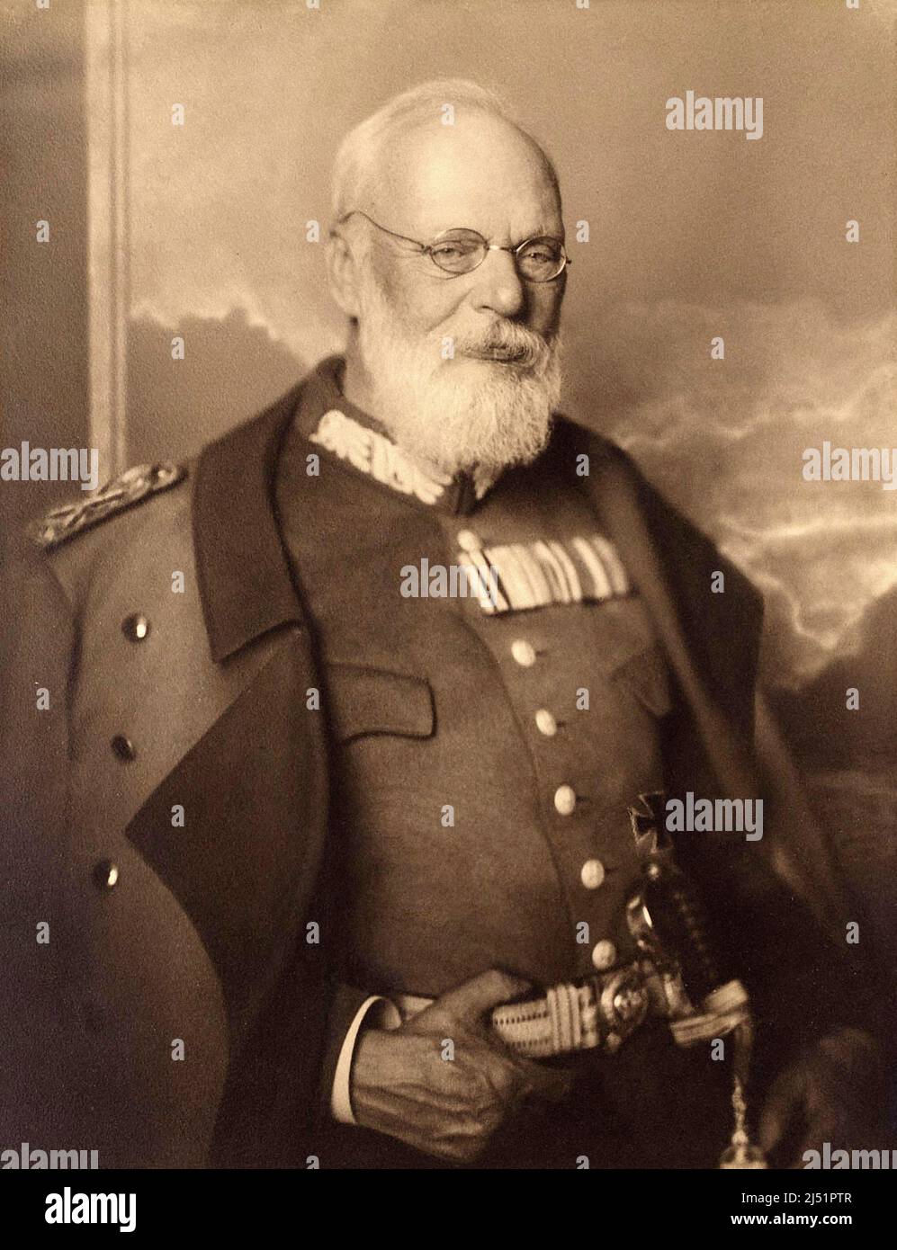 Ludwig III, King of Bavaria Stock Photo