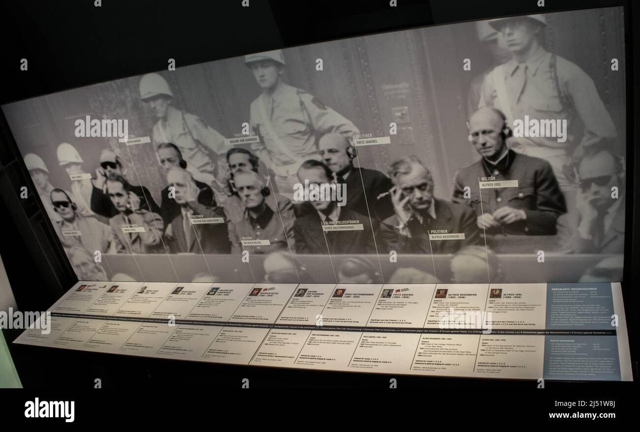 Hermann Goering, Memorium Nuremberg trials, Nuremberg, Germany Stock Photo