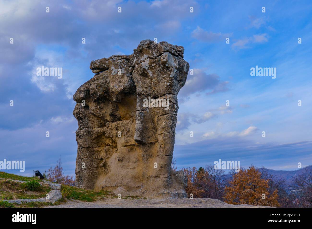 Campana Stone Giants: the Elephant Stock Photo