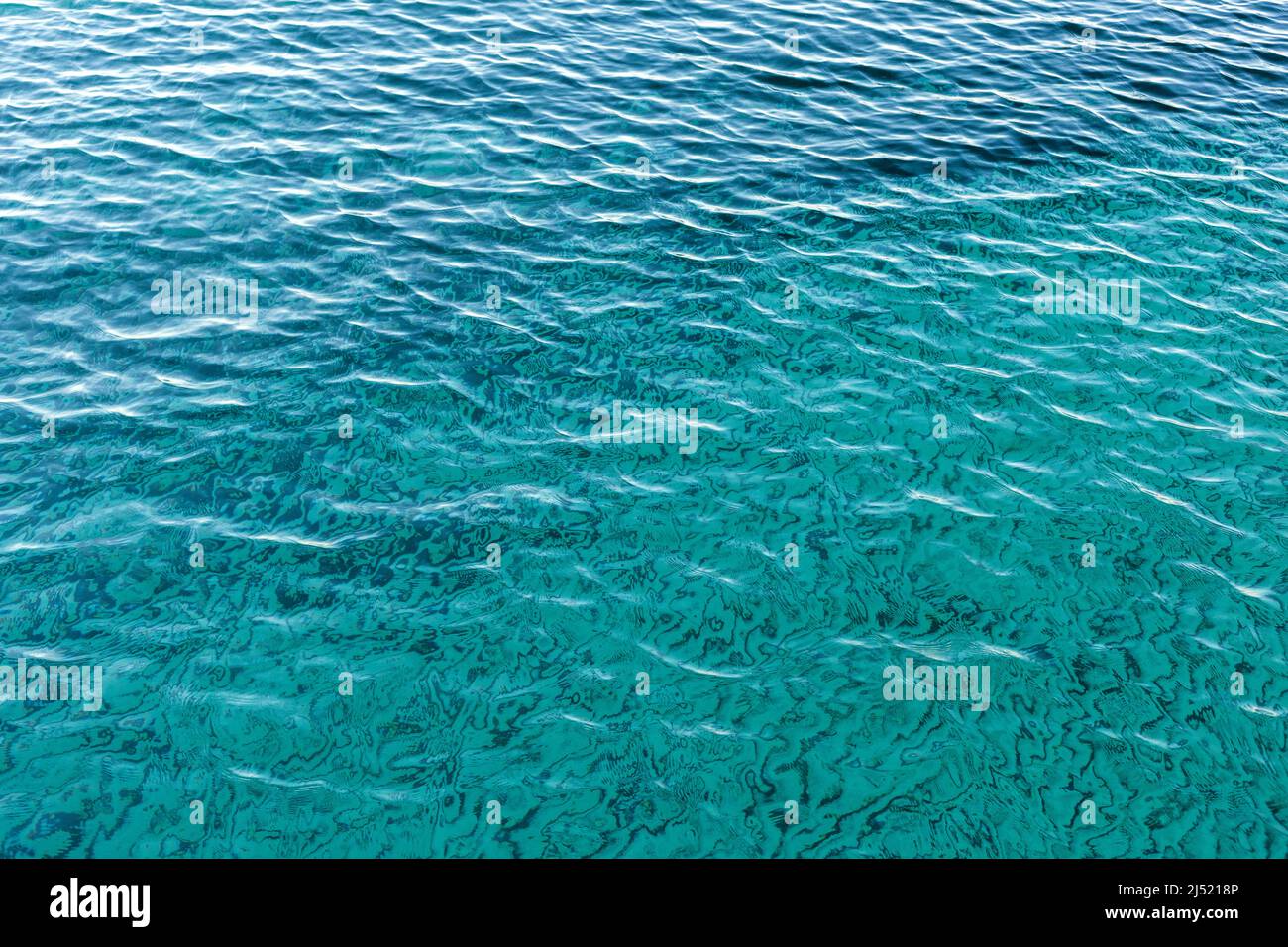 Abstract background of sea surface, blue, green and turquoise colors