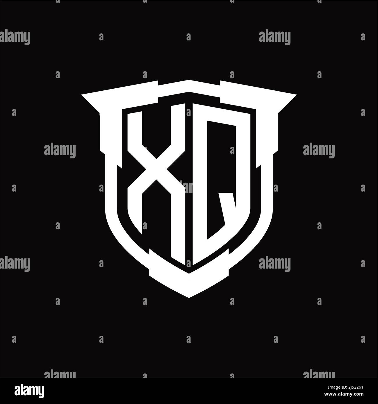 Xq letter Stock Vector Images - Alamy