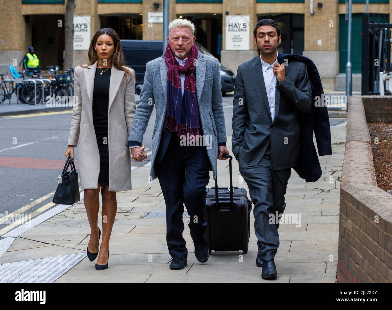 Six Time Grand Slam Winner, Boris Becker At Southwark Crown Court With ...