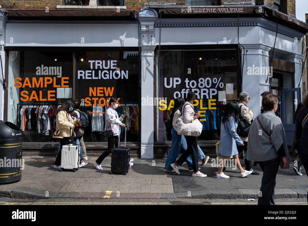 London street. Stock Photo