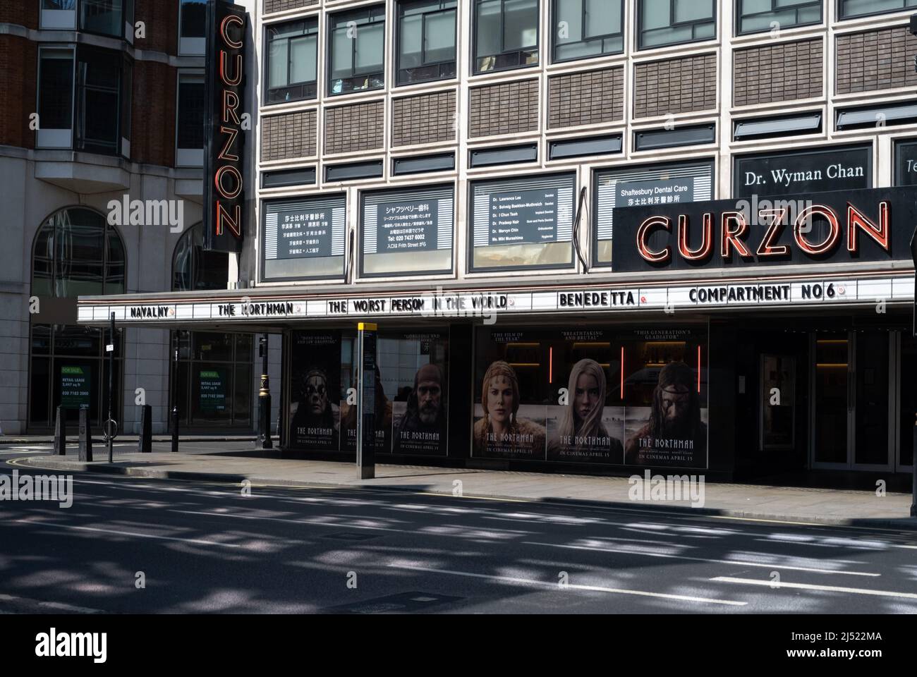 The Curzon cinema in London, England. Stock Photo