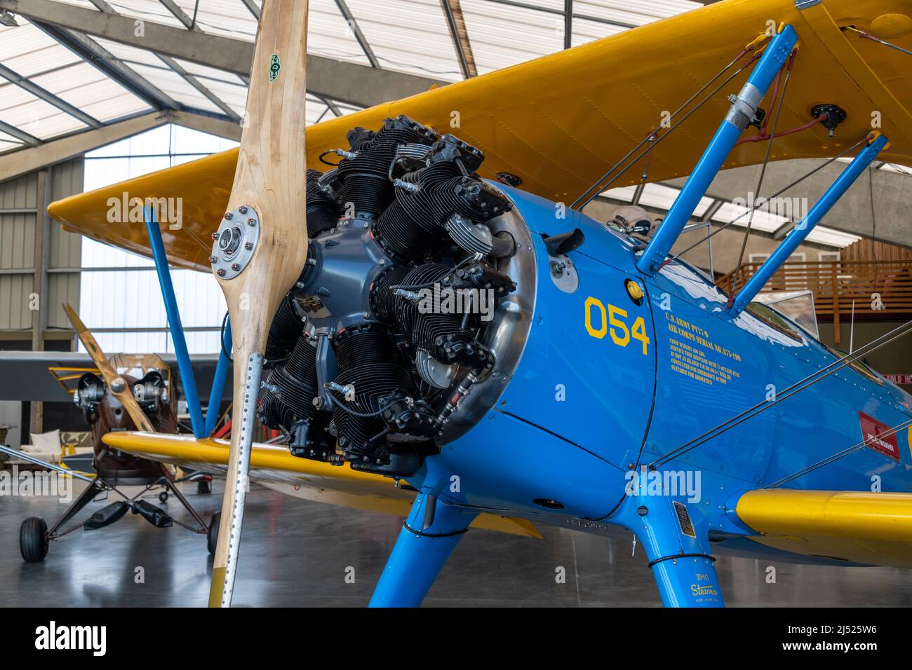 1940 Boeing PT-17 Stearman Stock Photo