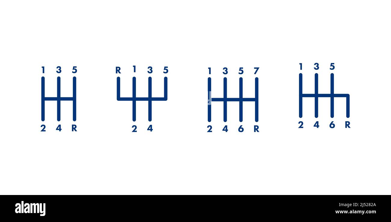 4 speed manual transmission Cut Out Stock Images & Pictures Alamy