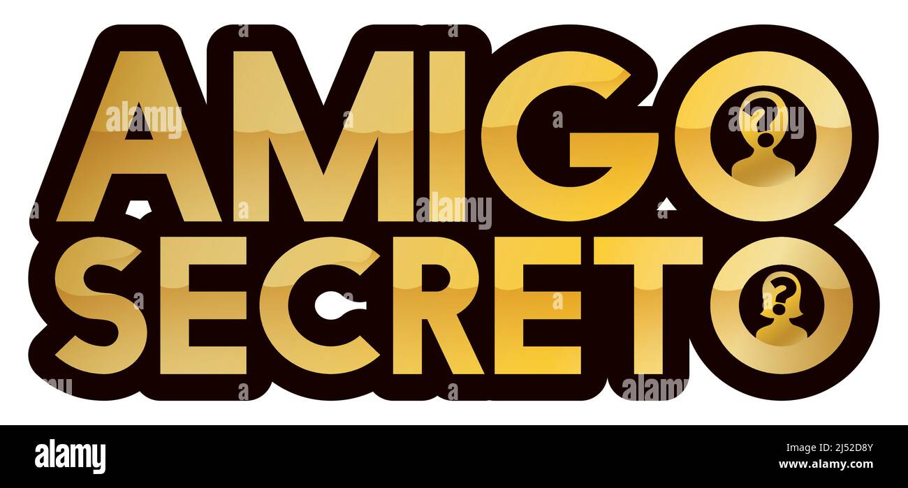 https://c8.alamy.com/comp/2J52D8Y/golden-greeting-message-with-man-and-woman-silhouette-with-question-marks-on-its-faces-for-traditional-colombian-game-of-amigo-secreto-meaning-sec-2J52D8Y.jpg