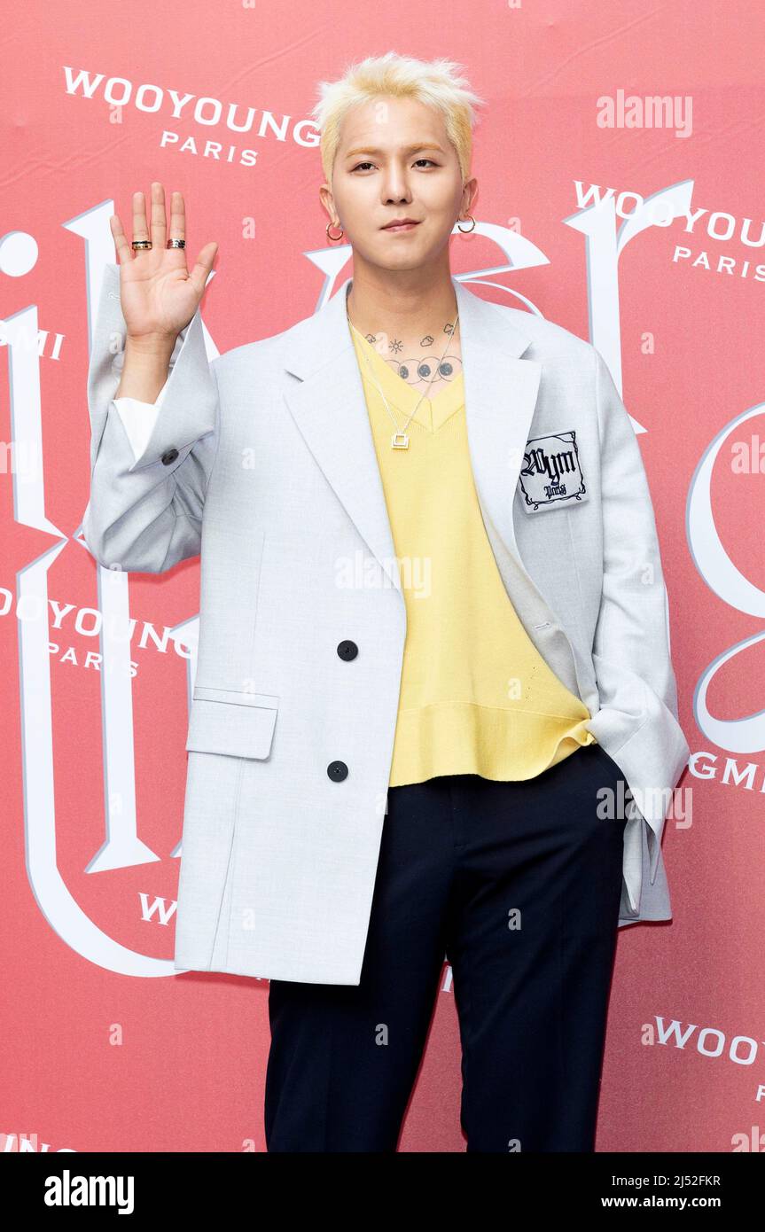 Min Ho Rapper Seoul, South Korea. 19th Apr, 2022. South Korean Rapper Song Min-ho ...