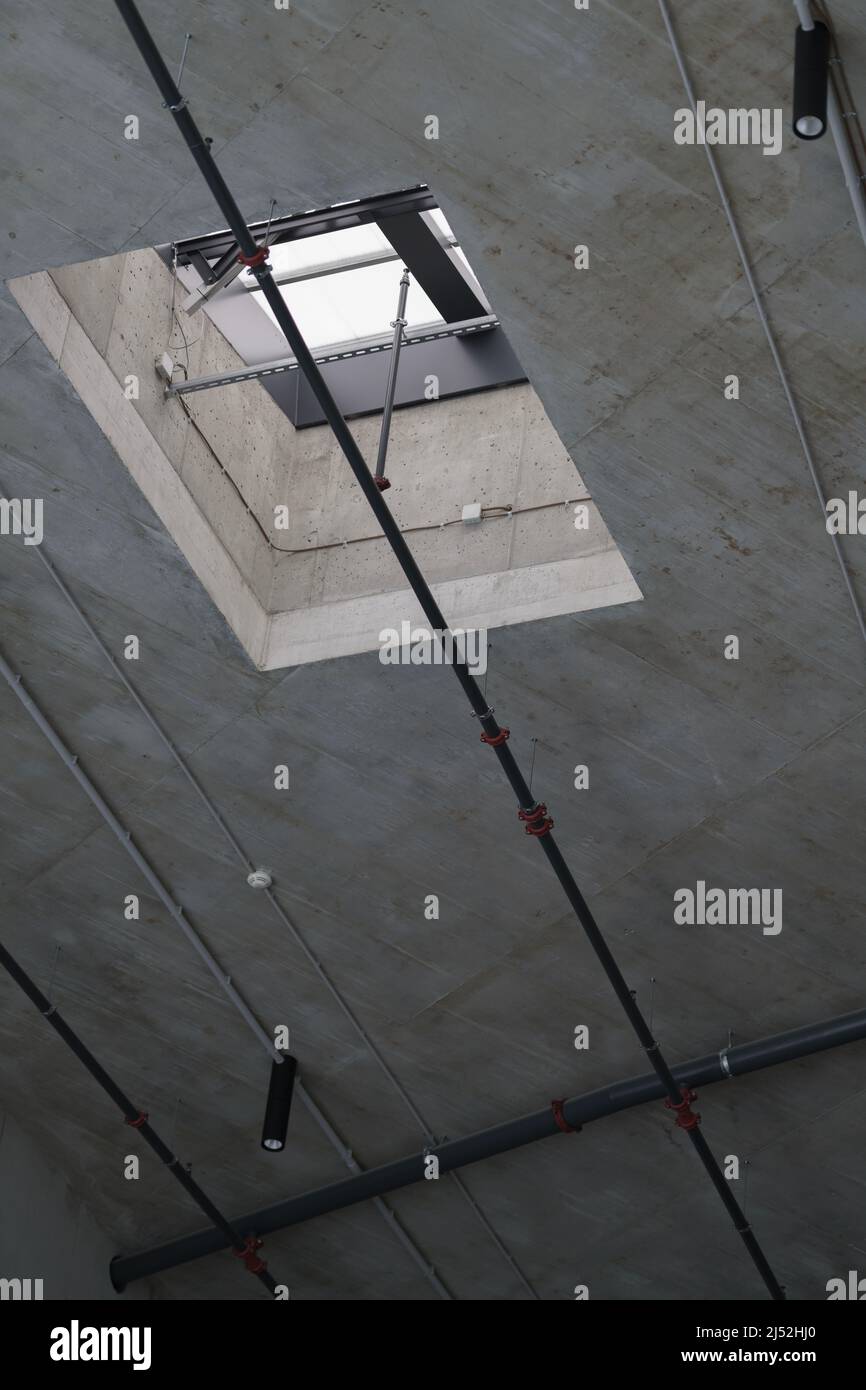 Smoke exhaust flap hires stock photography and images Alamy