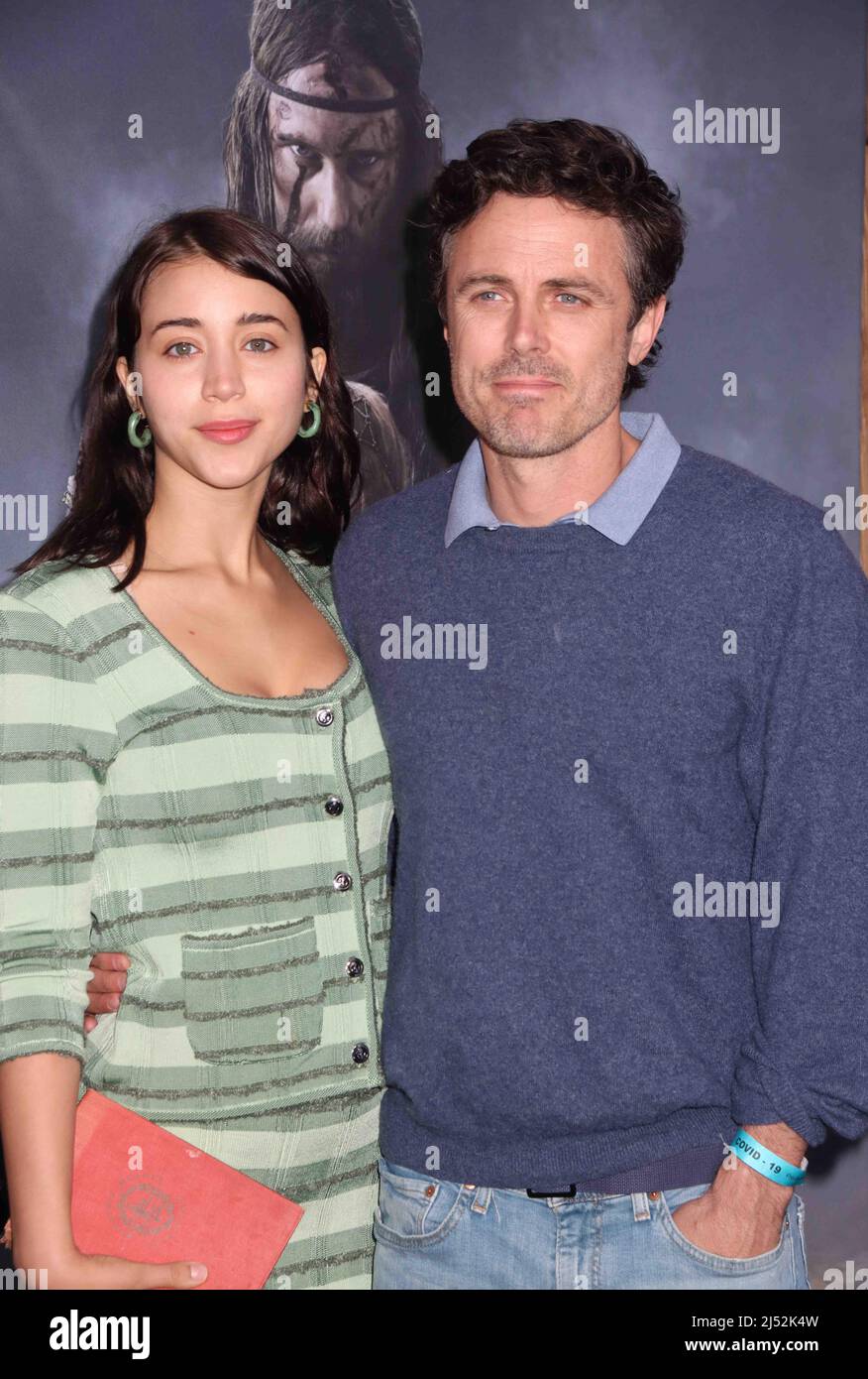 Caylee Cowan, Casey Affleck 04/18/2022 The Los Angeles Premiere of