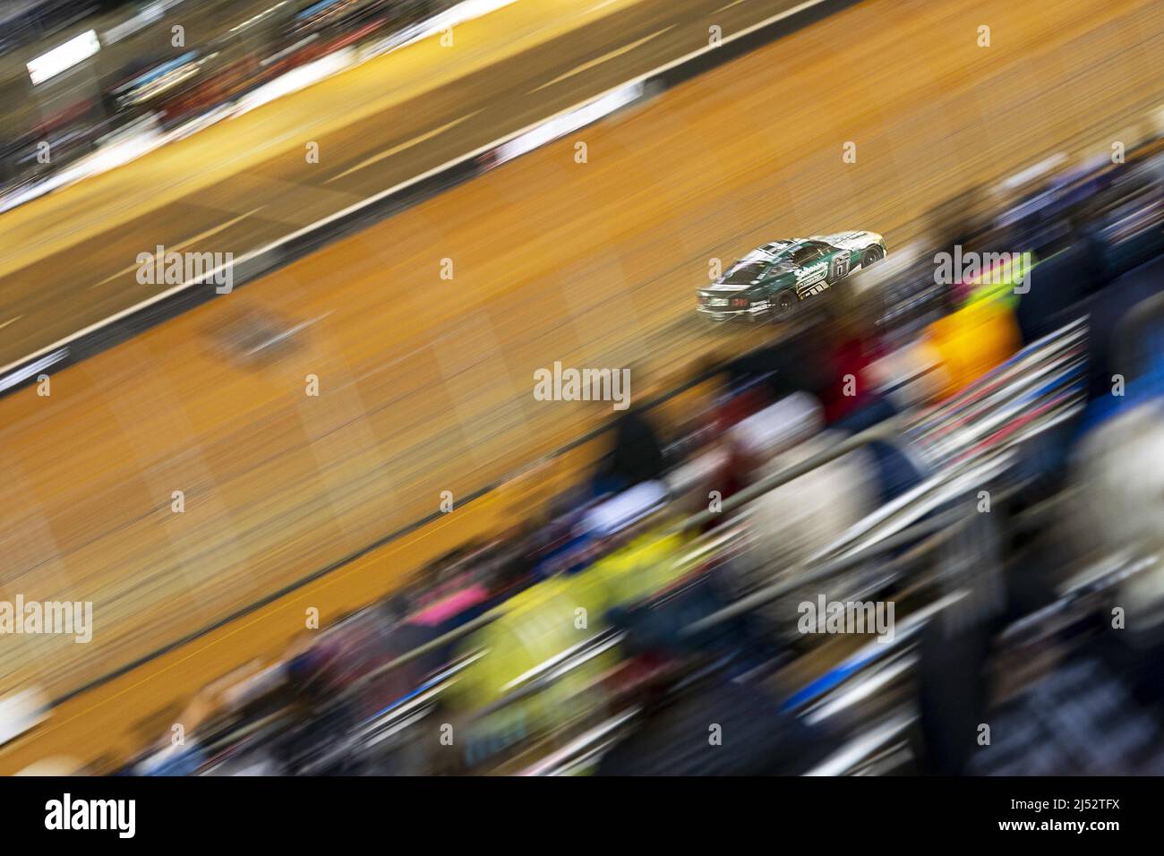 Bristol, TN, USA. 17th Apr, 2022. Brad Keselowski races for position