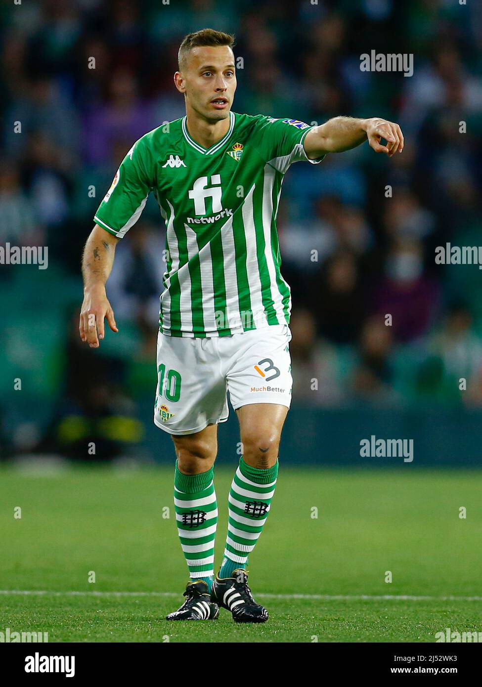 Sergio Canales of Real Betis during the La Liga match between Real