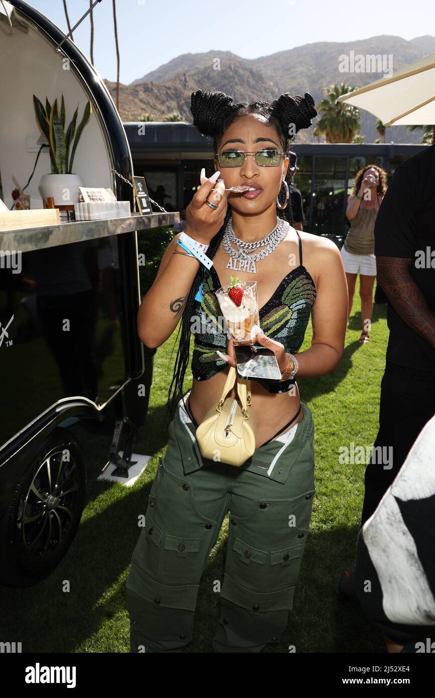 Palm Springs, Ca. 16th Apr, 2022. Shenseea at the Interscope Coachella