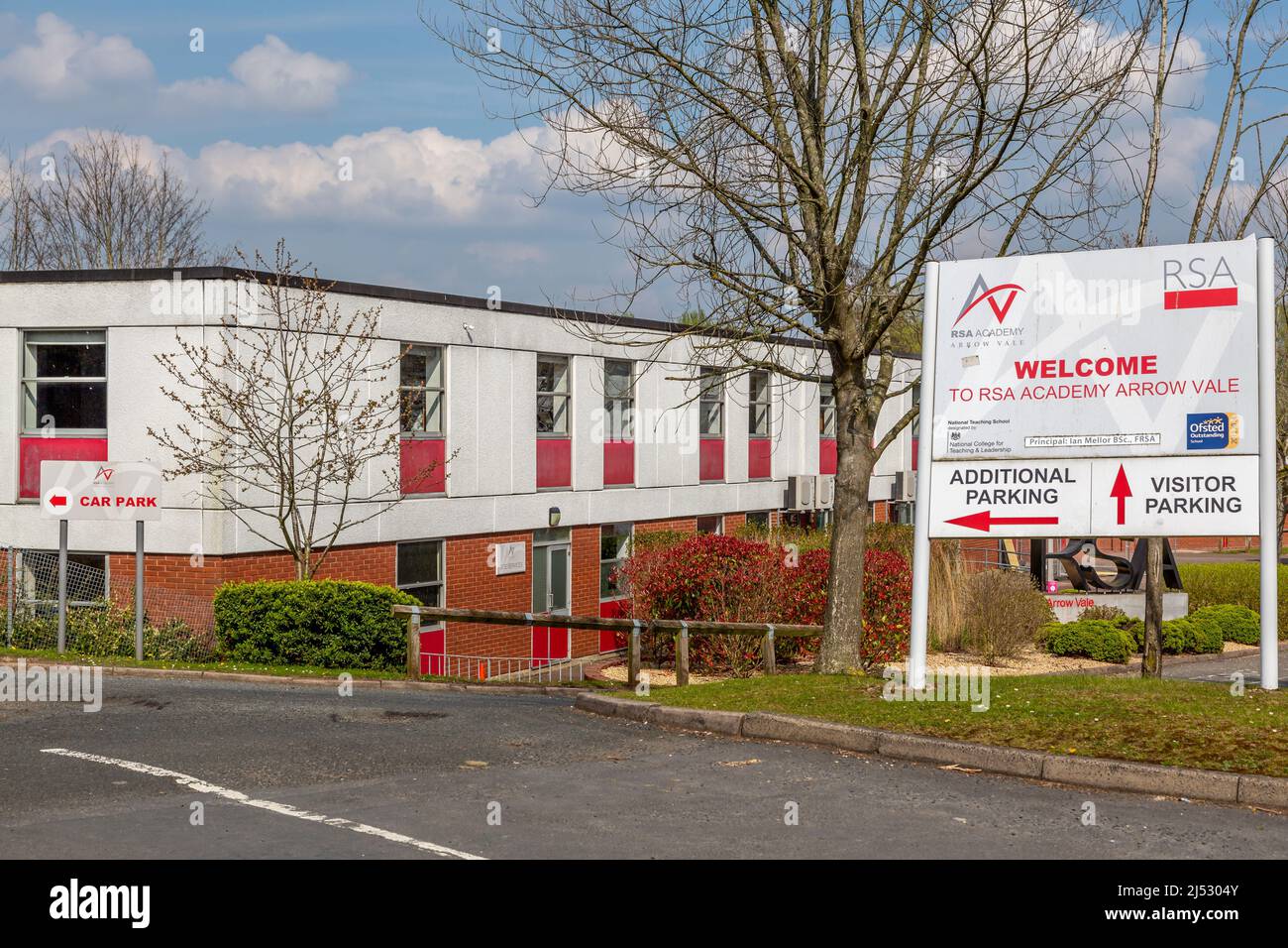 RSA Academy Arrow Vale in Redditch, Worcestershire, England. Stock Photo