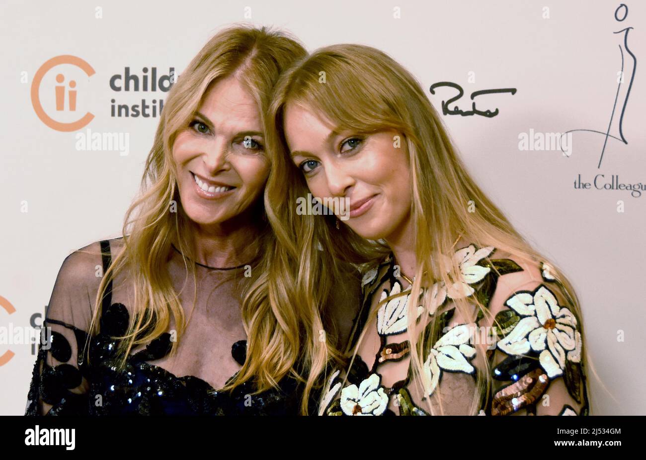 Beverly Hills, California, USA 19th April 2022 Actress Catherine Oxenberg and daughter Actress India Oxenberg attend Colleagues Spring Luncheon and Oscar de la Renta Fashion Show at The Beverly Wilshire Hotel on April 19, 2022 in Beverly Hills, California, USA. Photo by Barry King/Alamy Live News Stock Photo