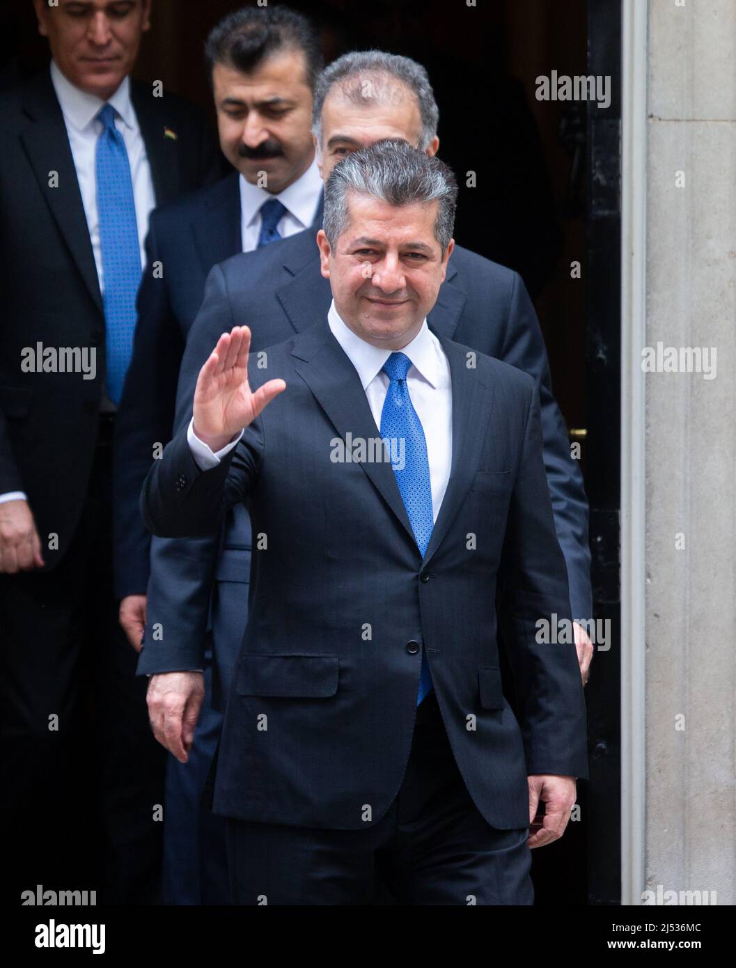 london-england-uk-19th-apr-2022-prime-minister-of-kurdistan