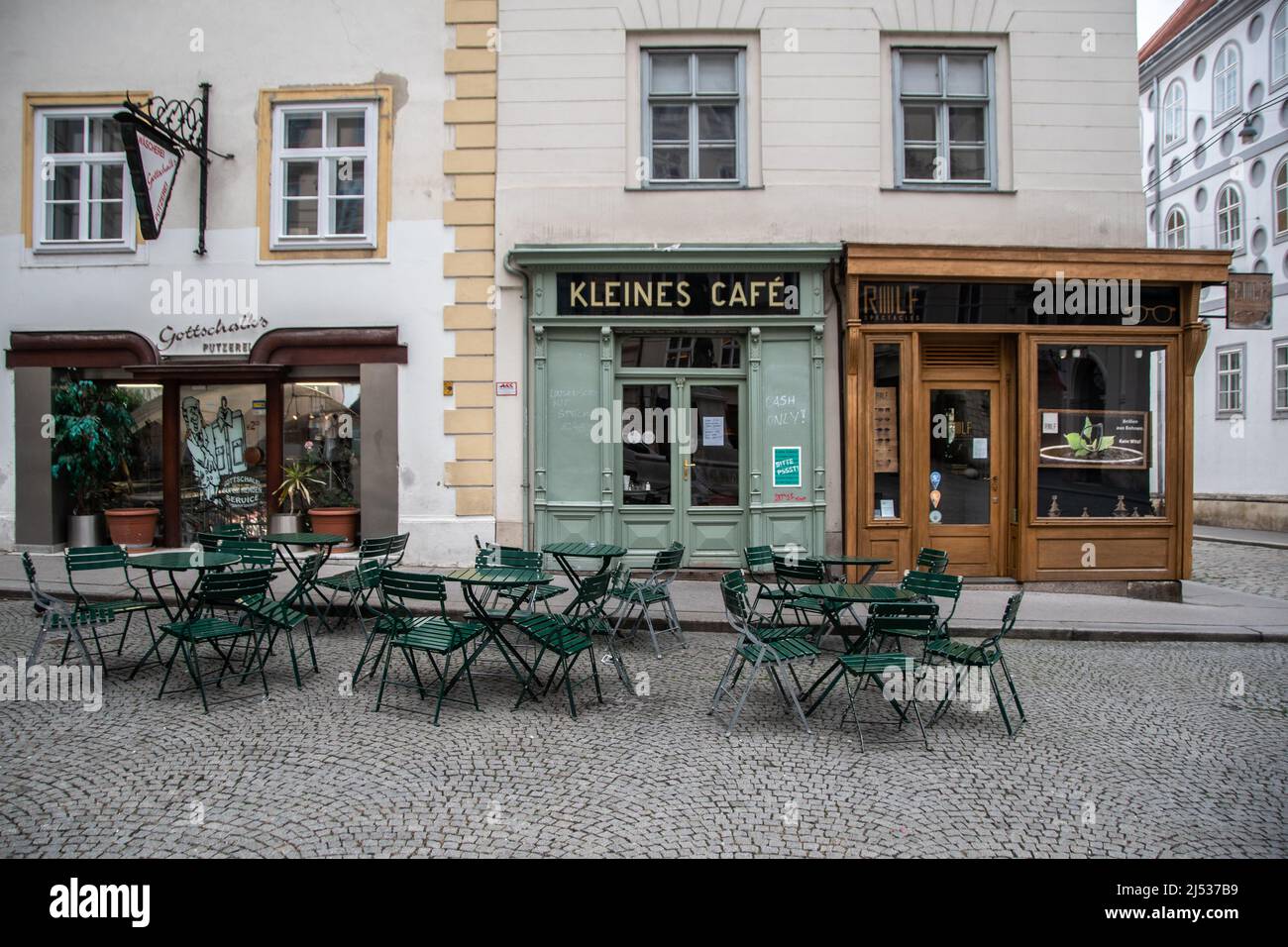 cafe Vienna , Austria Stock Photo Alamy