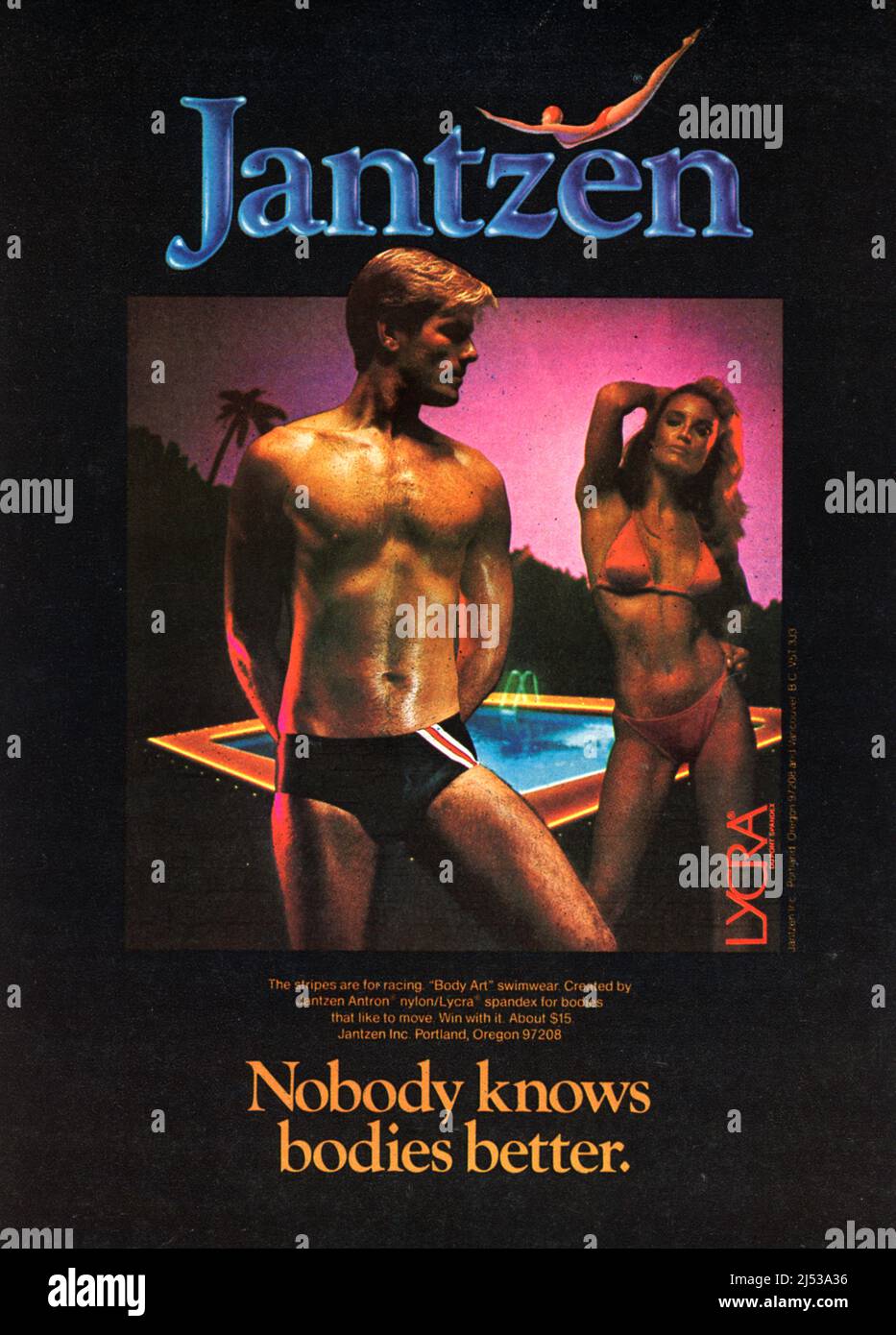 Vintage May 1982 'Playboy' Magazine Advert, USA Stock Photo