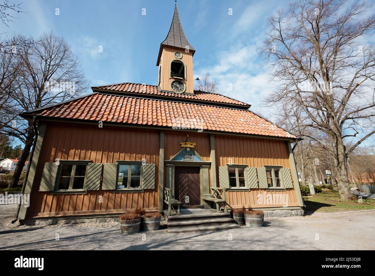 Rådhus (Old Town Hall, City Hall) Sigtuna, Sweden Stock Photo