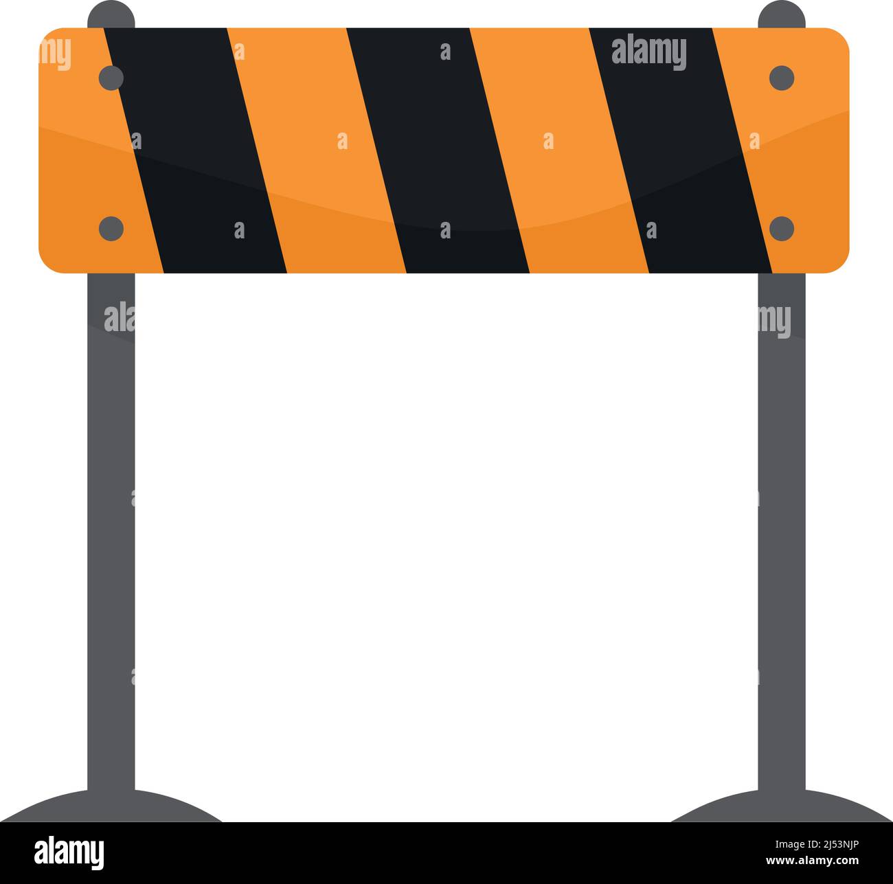 construction yellow barricade fence Stock Vector Image & Art - Alamy