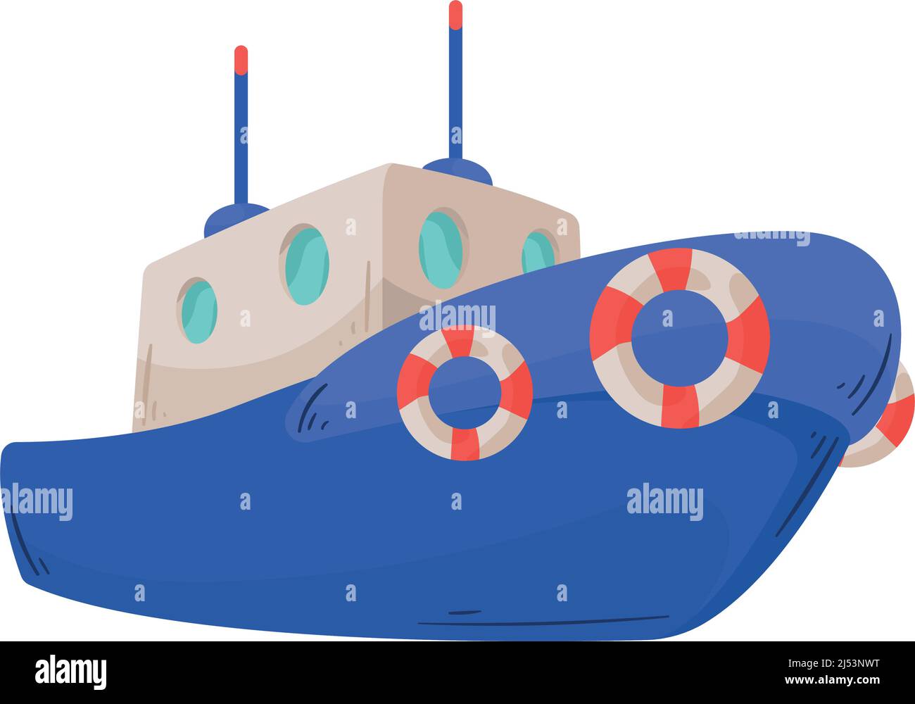 Vessel floats Stock Vector Images - Alamy