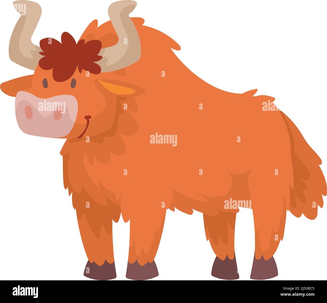 yak cute animal kid Stock Vector Image & Art - Alamy