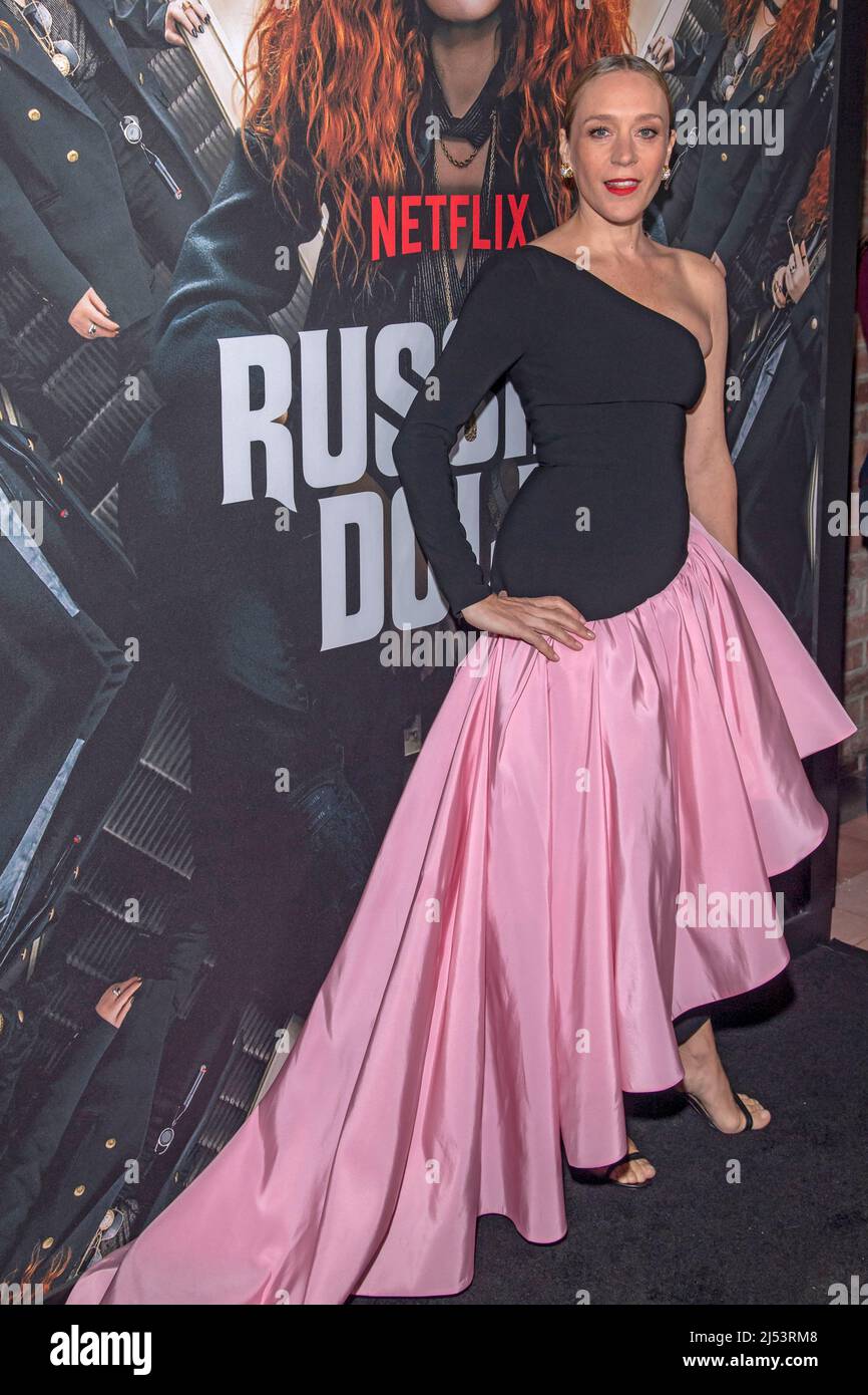 NEW YORK, NEW YORK APRIL 19 Chloe Sevigny attends Netflix's "Russian