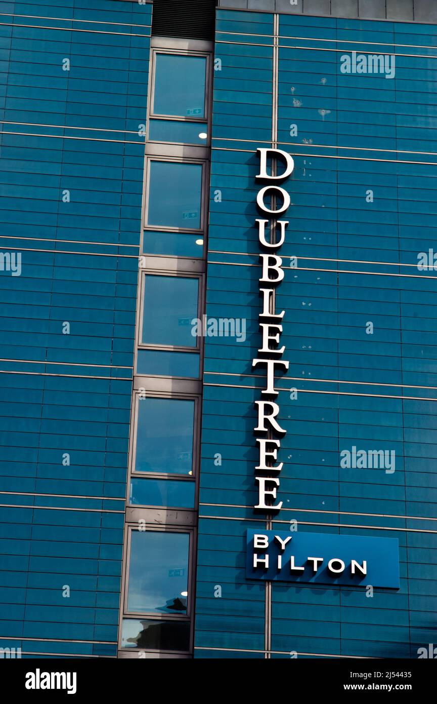 Double Tree by Hilton Hotel, Manchester, England Stock Photo