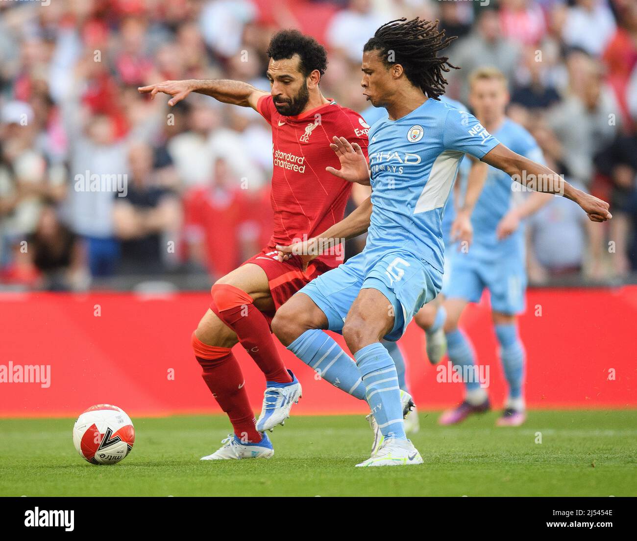 16 April 2022 Manchester City v Liverpool Emirates FA Cup Semi