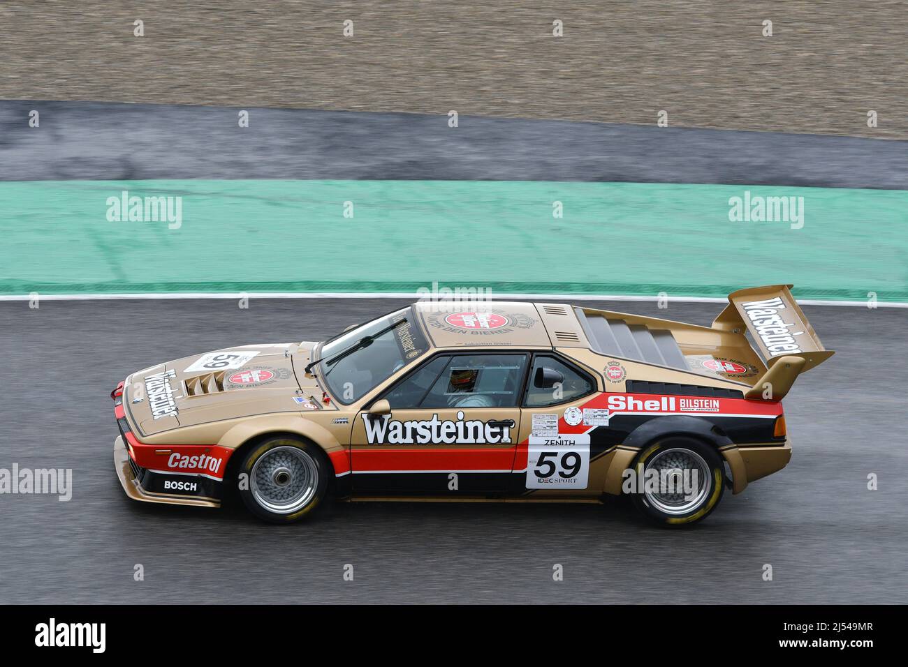 Scarperia, 3 April 2022: BMW M1 of Team Warsteiner Procar Scarperia, 3 April 2022: BMW M1 of Team Warsteiner Procar