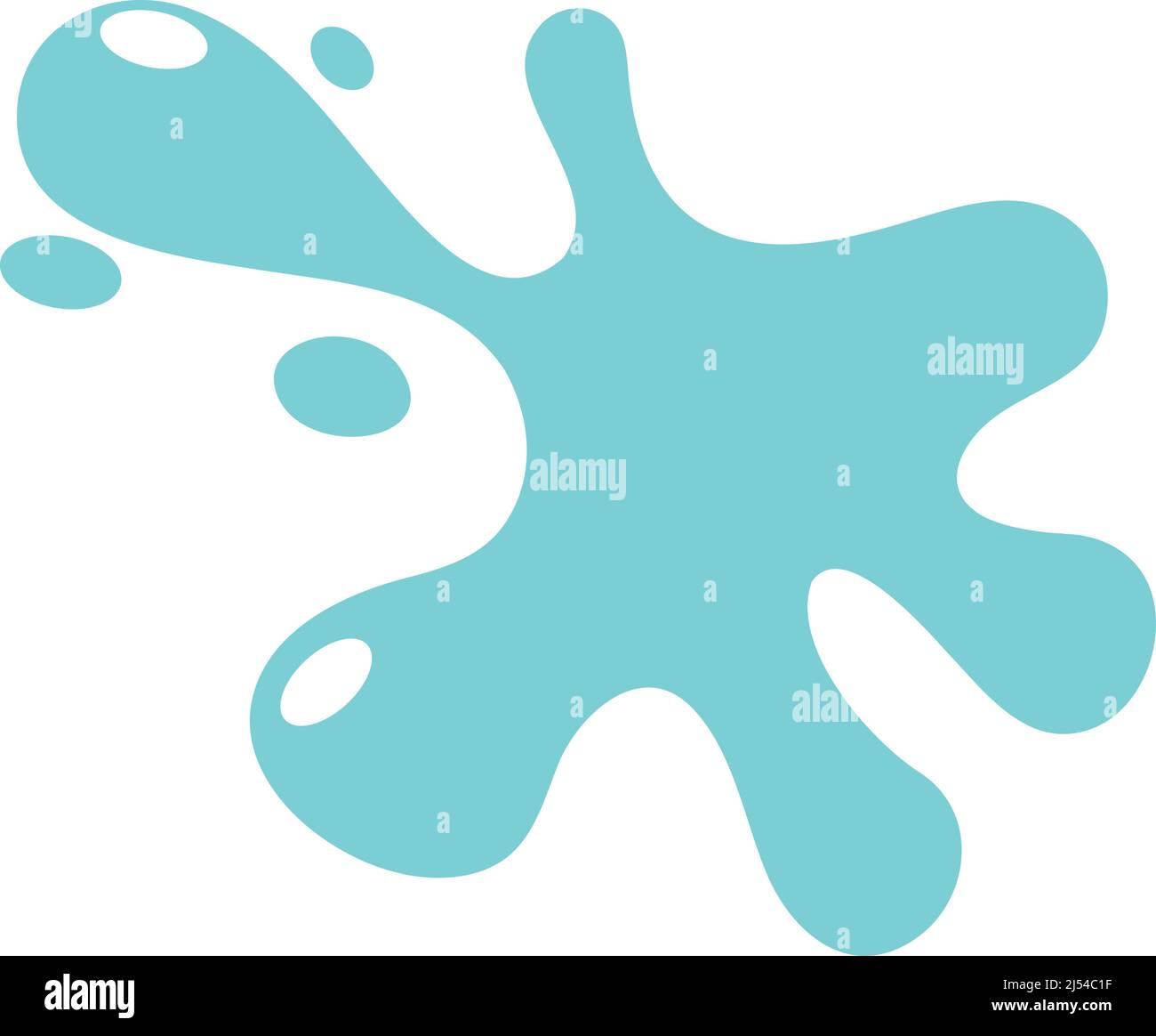 Liquid spill Stock Vector Images Alamy